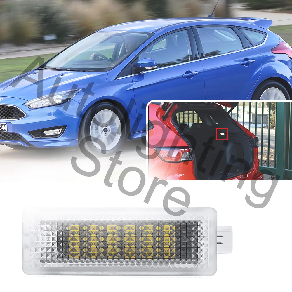 

1Pc For Ford Mustang Fusion Escape Focus Transit LED Trunk Boot Lamps Compartment Light Interior Courtesy Luggage Ceiling Lamp