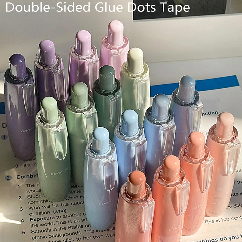 4pcs/set Double-Sided Adhesive Dots Tape - Strong Permanent Bonding for Crafts, Scrapbooking for Students, Home & Office