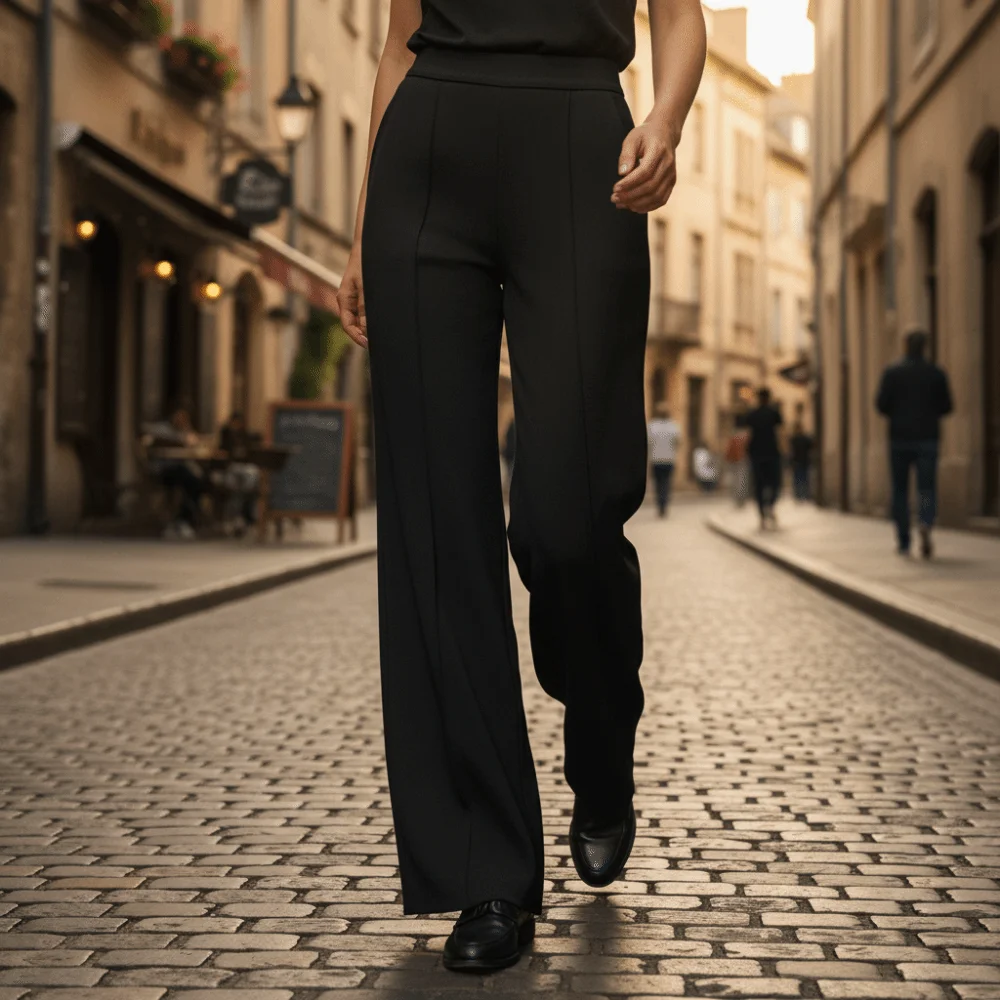 Lounge Loose Straight Wide-Leg Pants With Pockets Wide Leg Quick-Dry Joggers Athletic High Waisted High-Waist Leggings GYM 2