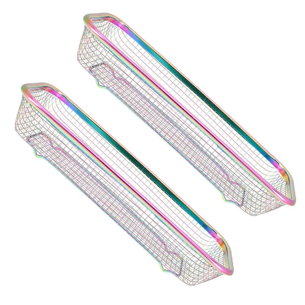 

2 Pcs Chopstick Rest Stainless Steel Chopsticks Basket 201 Kitchen Utensil Holder