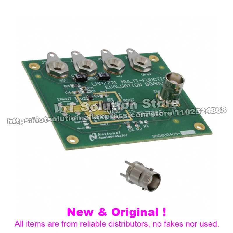 LMP7721MAEVALMF/NOPB — LMP7721 Multi-Function Evaluation Board