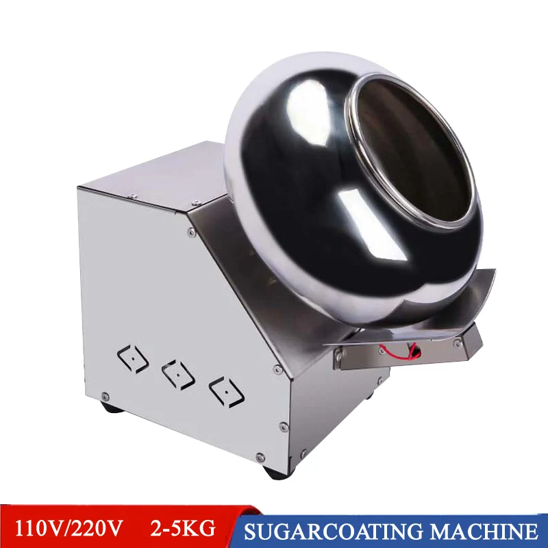 Multi-functional Almonds Chocolate Coating Machine Peanut Sugar Coating Pan Machine