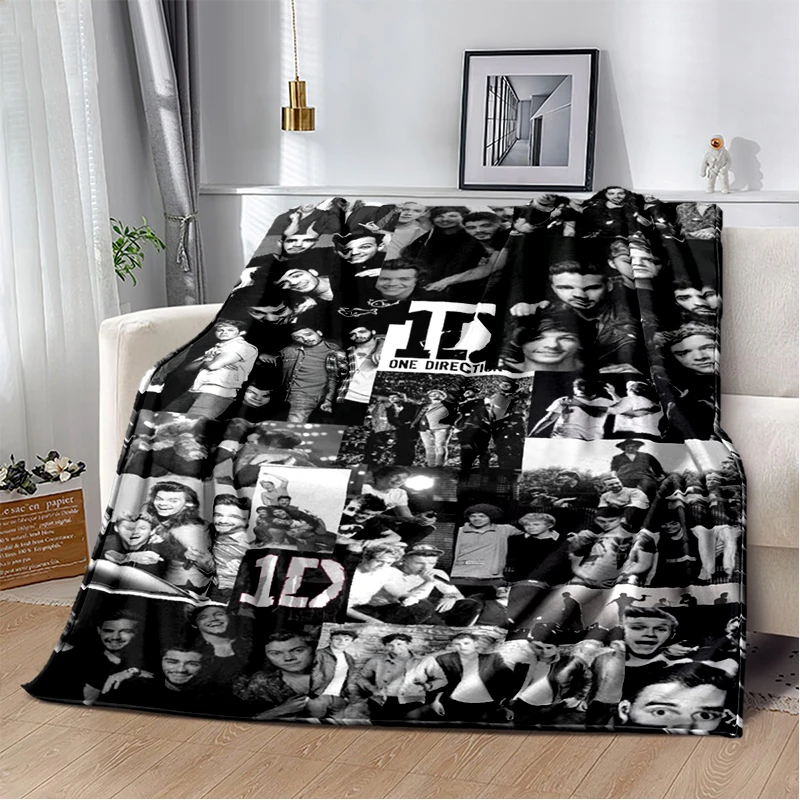 3D One D-Direction Singer Soft Plush Blanket,Flannel Throw Blanket for Living Room Bedroom Bed Sofa Cover Picnic Gift