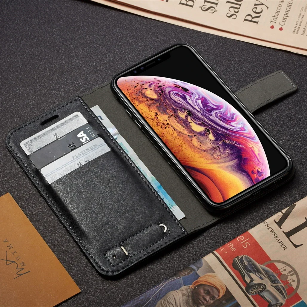 Leather Case For Motorola Moto G20 G30 G10 G100 G7 G5 G5S Plus Power Z3 Play X4 G32 G42 G62 Magnet Flip Book Case Cover Funda