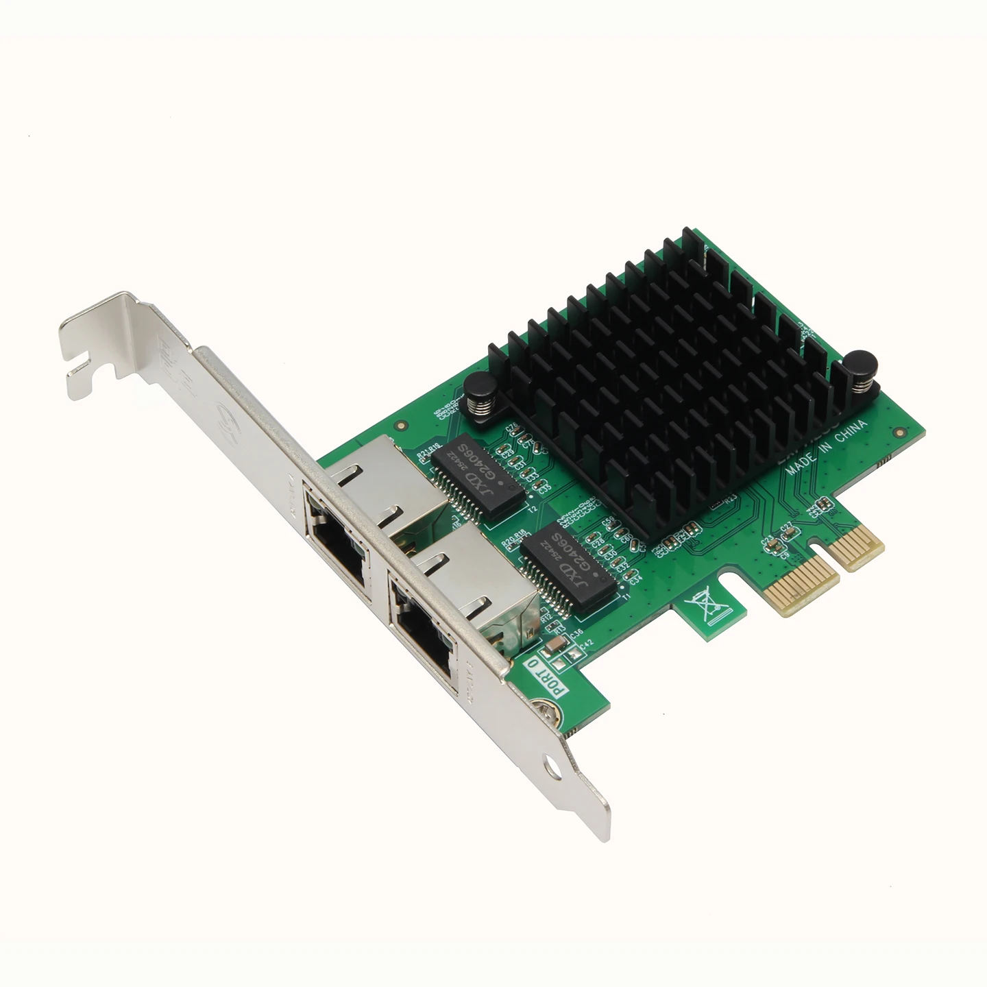 10/100 Мбит/с PCIE x1 сетевая карта 2x RJ45 порт 1G NIC PCI-E Lan гигабитный Ethernet серверный адаптер с молнией Защита 2-1000G 10/100 Мбит/с PCIE x1 сетевая карта 2x RJ45 порт 1G NIC PCI-E Lan гигабитный Ethernet серверный адаптер с молнией Защита 2-1000G