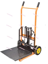 Manual Small Mini Forklift Household Lifting Stacker Hydraulic Truck Stacker Hand Push Lift