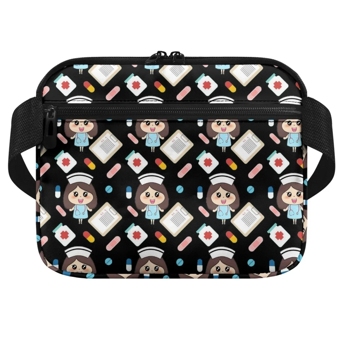 Bolsa de Cintura Médica Kawaii para Mulheres, Enfermeira Estampada, Doctor Design, Sacos de Cinto Prático, Cinta Ajustável, Armazenamento, 2023