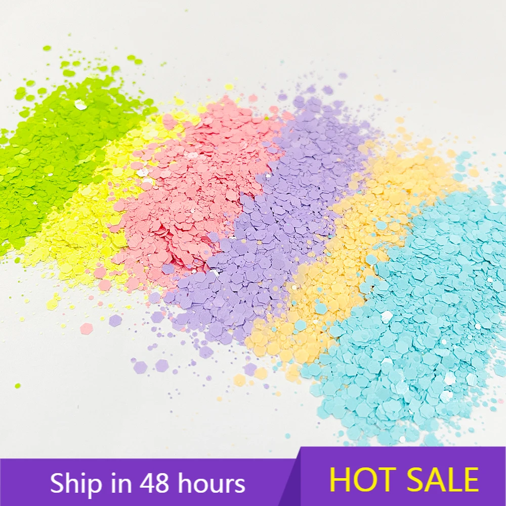 

YTYIN Wholesale Macaroon Pearl Mixes Glitter Cosmetic Colorful Opal Glitter Powder Eco-friendly Bulk for Face Body Nail Art
