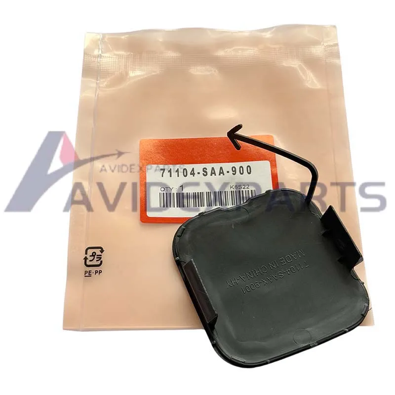 

71104-SAA-900 For Honda Jazz GD GD1 GD3 2003- 2008 Tow Hook Hauling Trailer Cap Front Bumper Towing Hook Eye Cover Lid