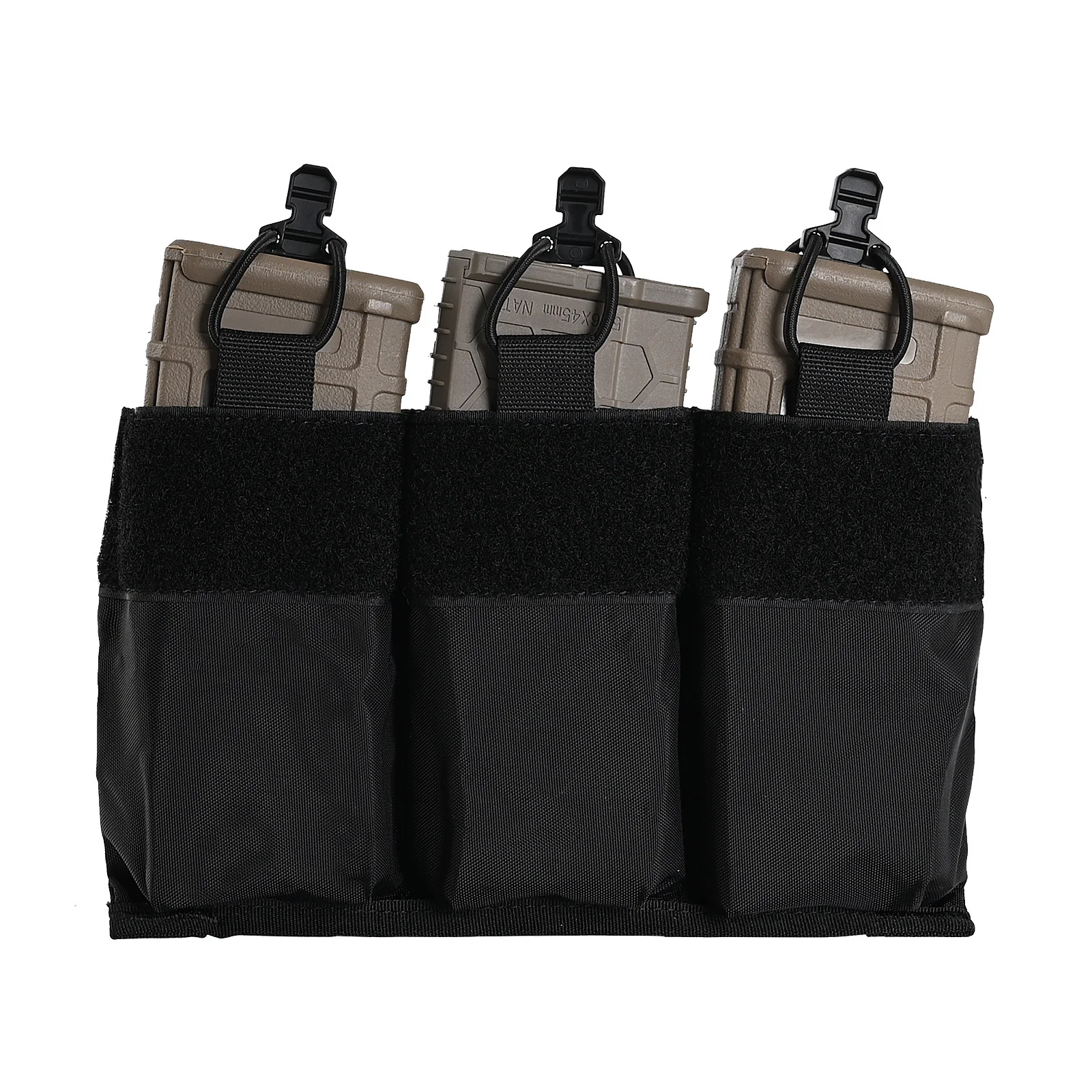 556 762 Triple Magazine Pouch Kangaroo Insert M4 AR Magazines Hunting Bag For DOPE Front Flap FCPC V5 Plate Carrier