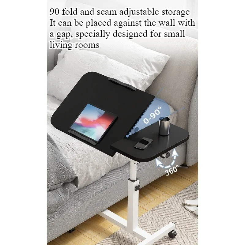 Simple notebook computer desk, computer desk on bed, mobile floor lift bedside table