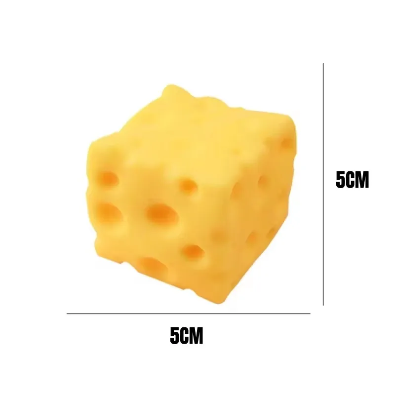 Neues Riesiges Käse-Quetschspielzeug Extra Große Größe Käse-Squishy Fidget-Spielzeug Langsam Rückfedernder Formbarer Entspannungsball für Erwachsene Geschenke