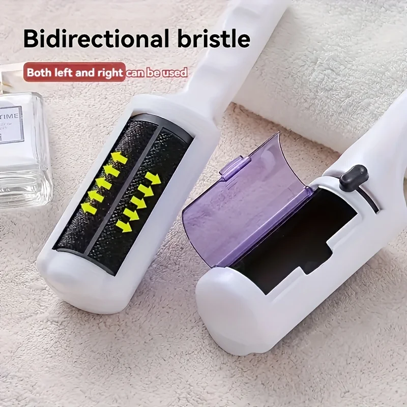 Reusable Electrostatic Lint Brush - Portable Fabric Lint Remover For Clothes, Sheets, And Furniture - No Battery Needed