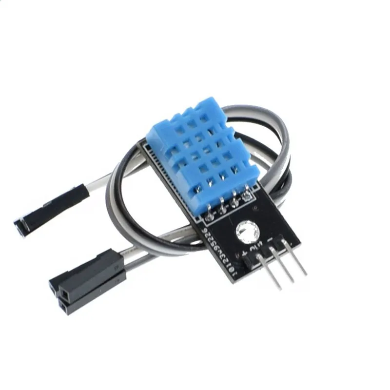 Dht11 módulo de umidade temperatura módulo wi fi nó mini digital sensor umidade temperatura bloco edifício eletrônico com fio