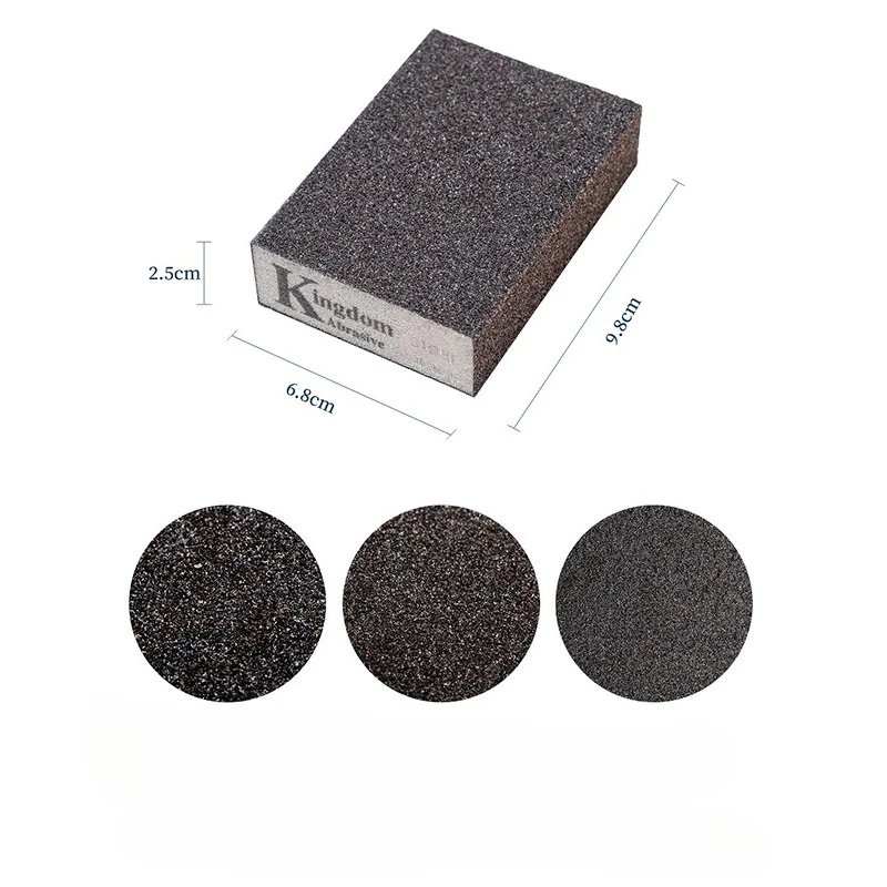 Pottery Sanding Block Wear-resistant Frosted Polishing Sponge for Ceramic Craft Polymer Clay DIY Repair & Plaster Smoothing Tool