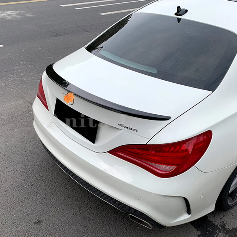 

Car Rear Spoiler Wing Splitter Trim For Mercedes Benz CLA-Class W117 CLA45 C117 CLA180 CLA200 CLA220 2014 2015 2016 2017 2018 19