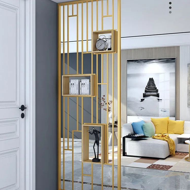 Modern House Metal Partition Decorative Customization Metal Screen Partition Living Room Partitions New