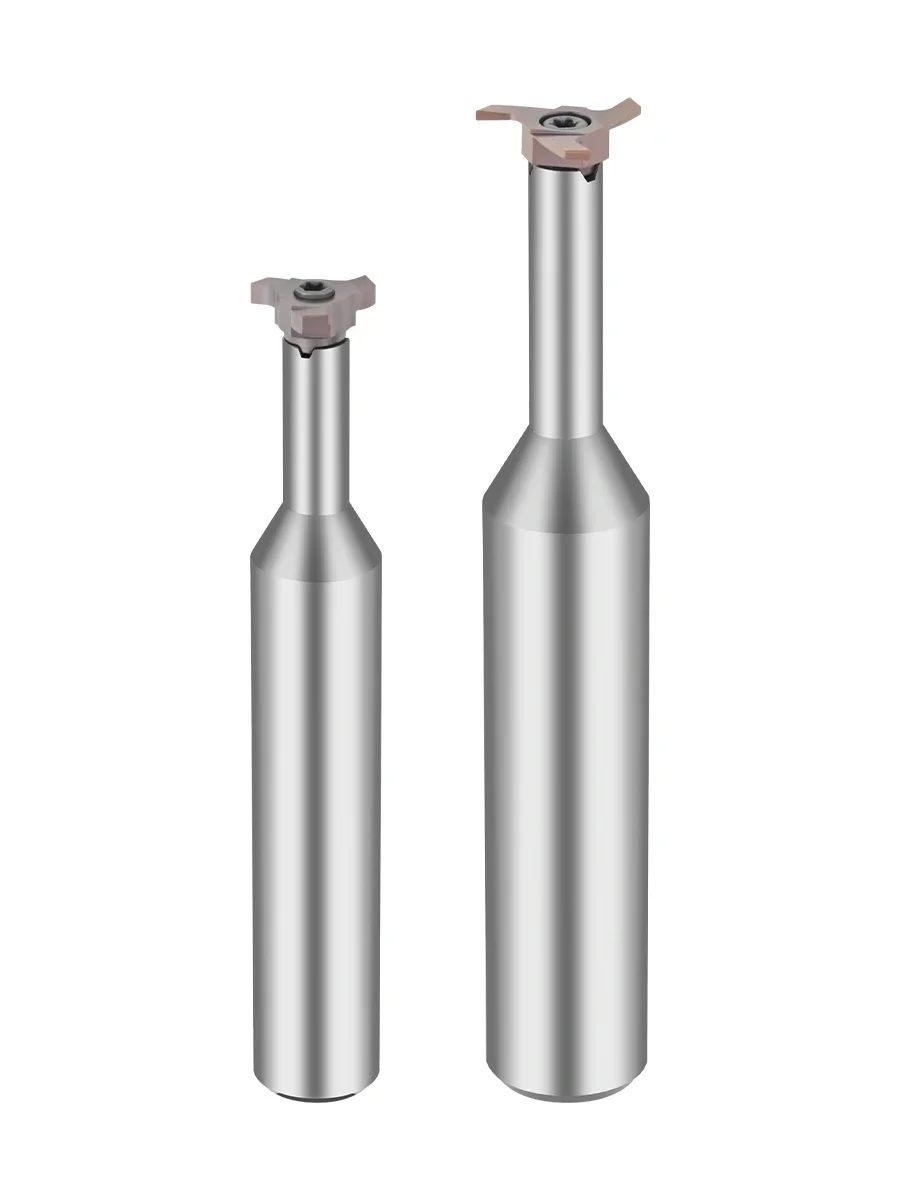 

Small aperture T-shaped milling cutter rod,inner hole groove milling cutter,large cutting depth groove 1pc 05GR 07GR