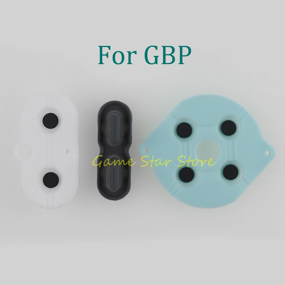 2sets For GBP Conductive Rubber Pads For Gameboy Pocket Console A B D-pad Start Select Keypad Rubber Repair Parts