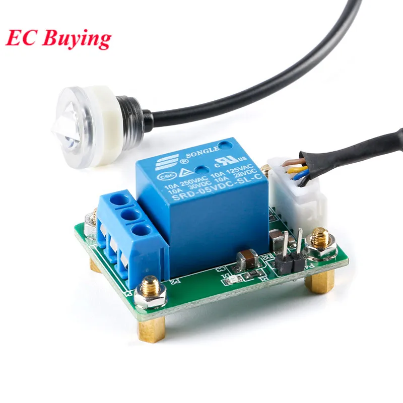 Инфракрасный датчик уровня жидкой воды, датчик уровня, переключатель контроля, модуль обнаружения осмотра, постоянный ток 5 В, прецизионный ИК-контроллер