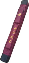 Taichi Sword Carrying Bag - Chinese Kung Fu Sword Bag Single and Double Layer Sword Carrying Case Martial Arts Weapons Case Swor