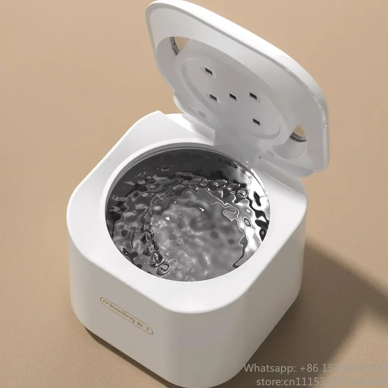Vequyn Ultrasonic Retainer Cleaner Machine for Retainers, Mouth Guards, Aligners, Night Guards & Braces  dental