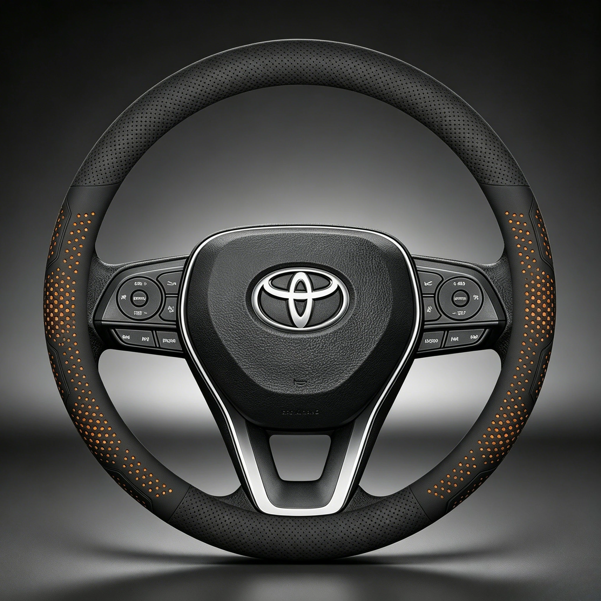 2026 Luxury All Season Steering Wheel Cover For Toyota Corolla RAV4 Camry C-HR Yaris Hilux Anti-Slip Soft Touch Car Accessories
