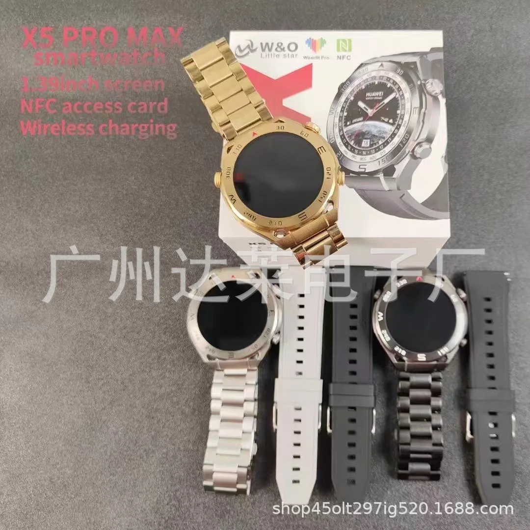 

Умные часы X5Pro Max с Bluetooth-звонками, NFC, динамическим островком и функциями Extraordinary Master