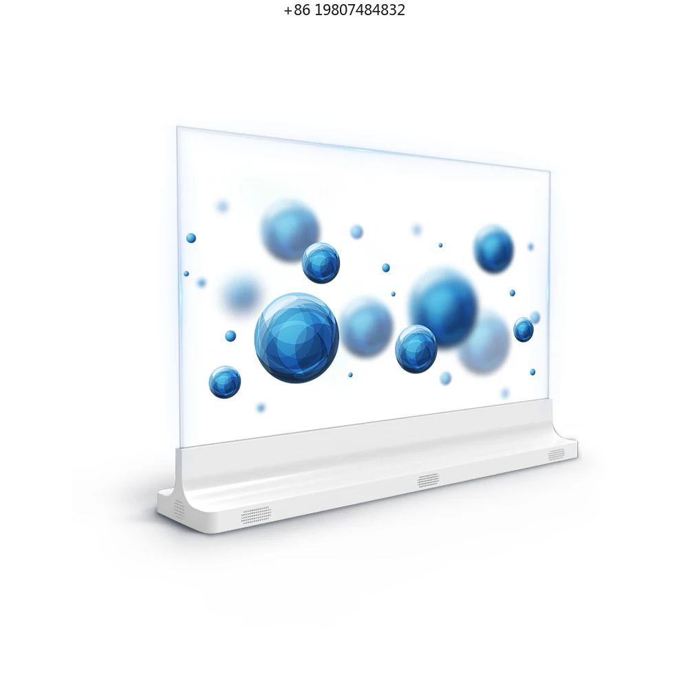 55-Inch OLED Transparent Screen for Interior Design, Elevator Retail Store Education Shopping Malls, Aliexpress Popular Slim