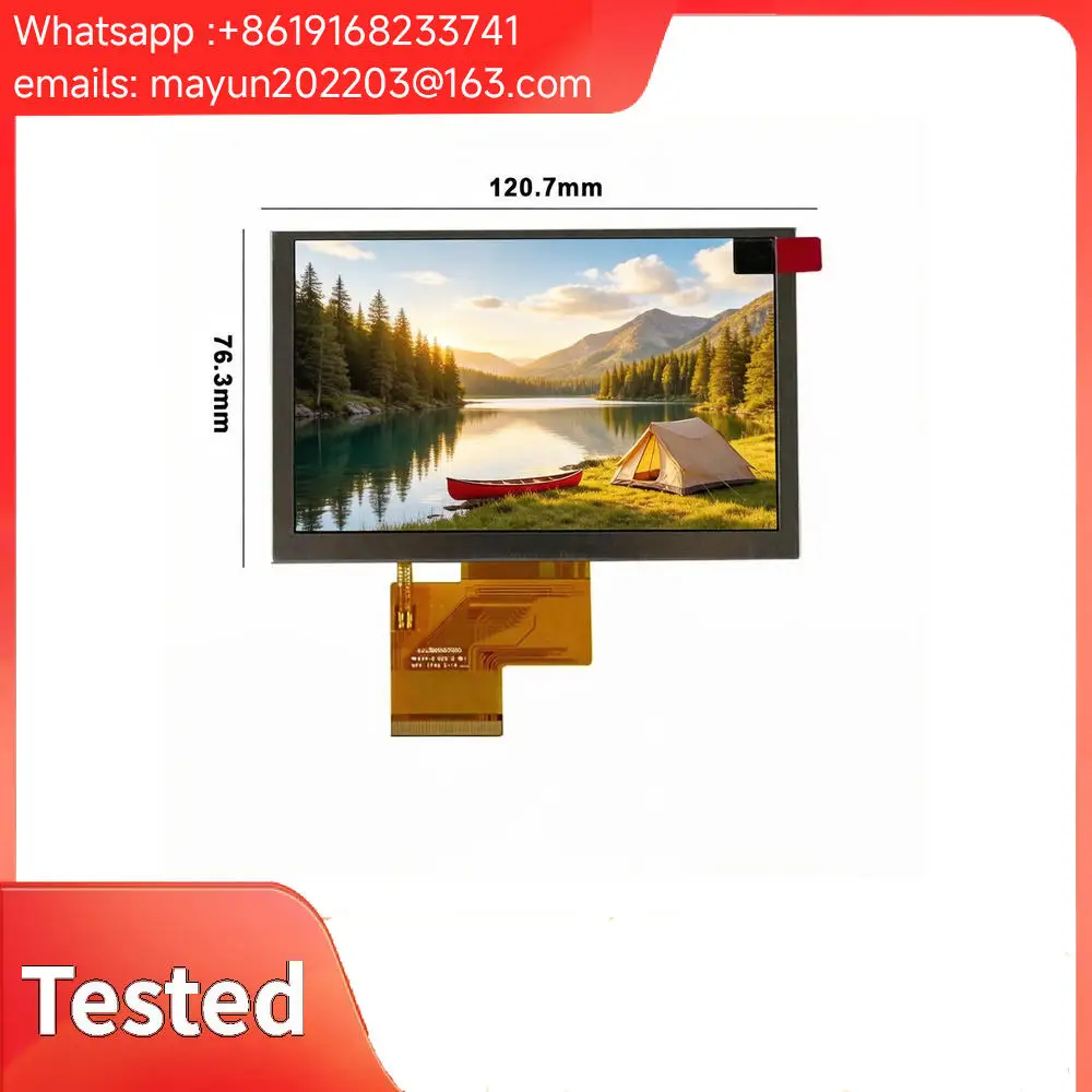 

Original 5-inch 800×480 LCD display: EJ050NA-01G.