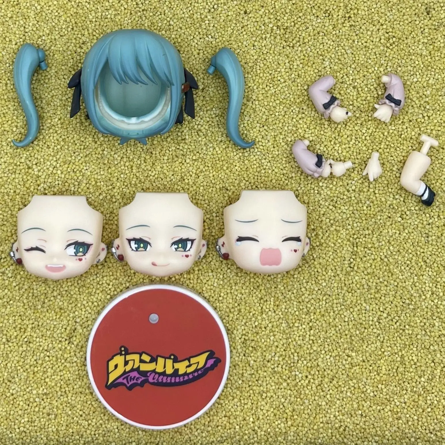 

xixueguichuyin GSC Clay Man Face doll face hair doll accessories