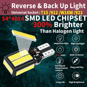 2pcs W16W T15 921 LED Canbus Reverse Light Blub BMW E65 E67 E67 F01 F03 E70 X5 E81 E82 E88 1 3 Serie 8 Hauptverkaufshandschuh X11 Blackout - №7