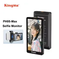 KingMa PH05 Max Smartphone Vlog Selfie Monitor Screen Magnetic Using Phone Rear Camera for Vlog Live Stream Video Recording
