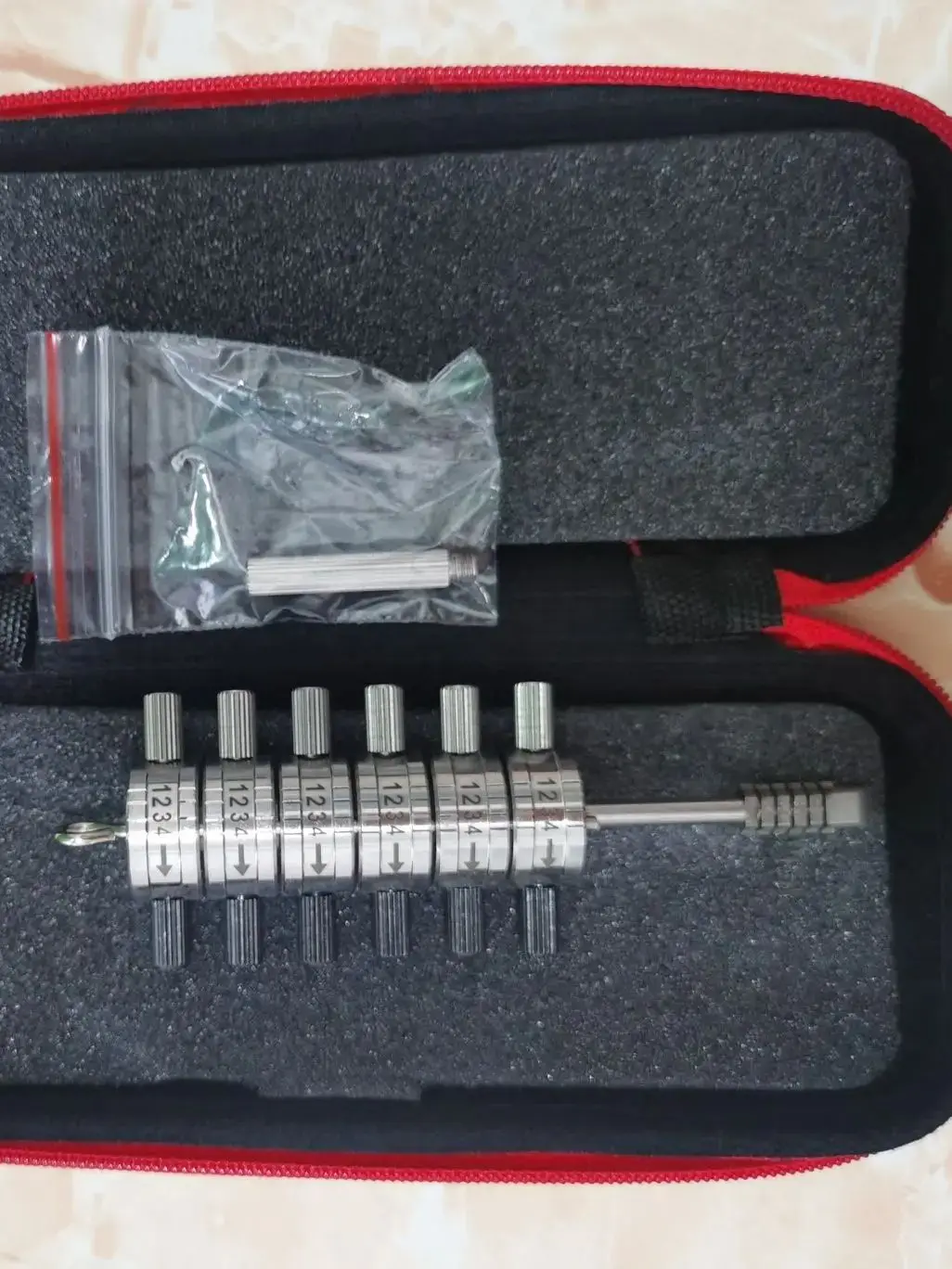 Locksmith Tools set HUK FO21 Premium for ford Tibbe 6 cut for Ford Jaguar Pick and Decoder Tibbe Locksmith Tools