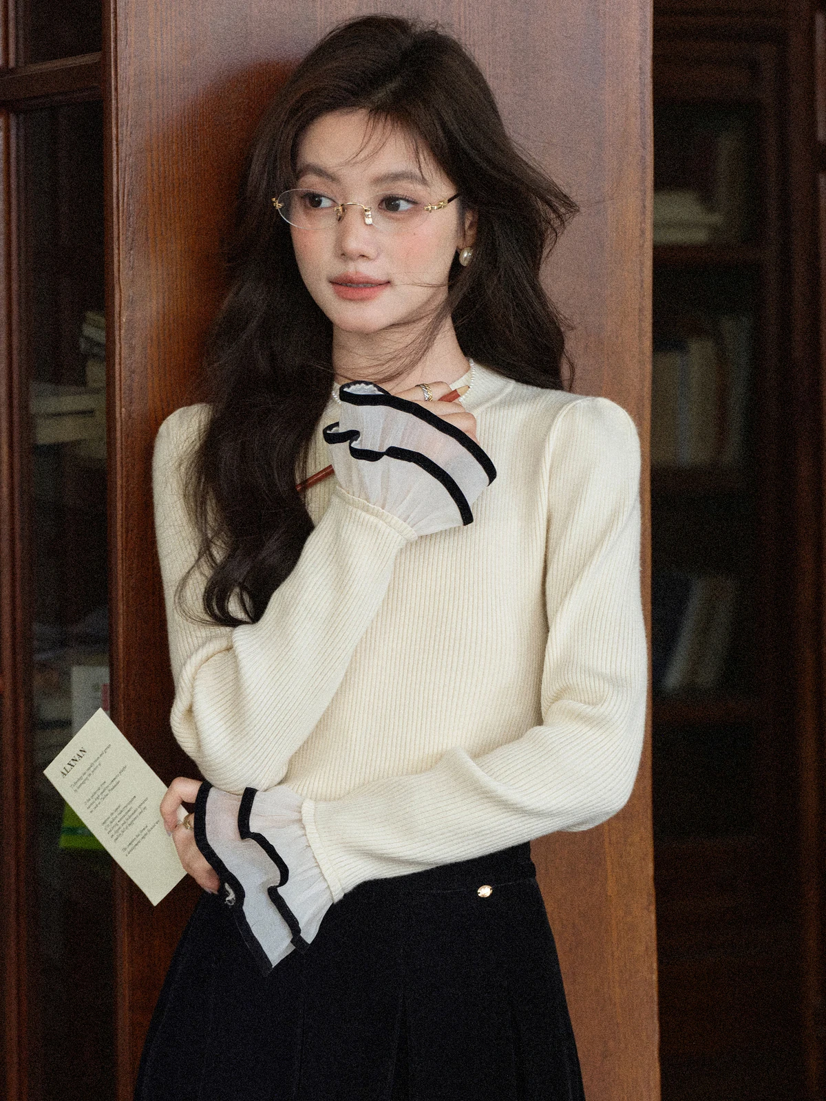 

Женский трикотажный свитер South Deer Moonlight, длинный, персиковый, облегающий, повседневный, для работы и отдыха, стандартный крой