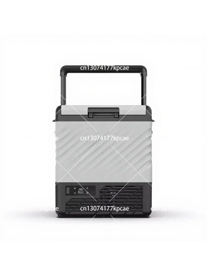 Car Refrigerator Portable Solar Battery Powered Compressor Electric Camping Car Cooler Box 12V With Wheel Handle