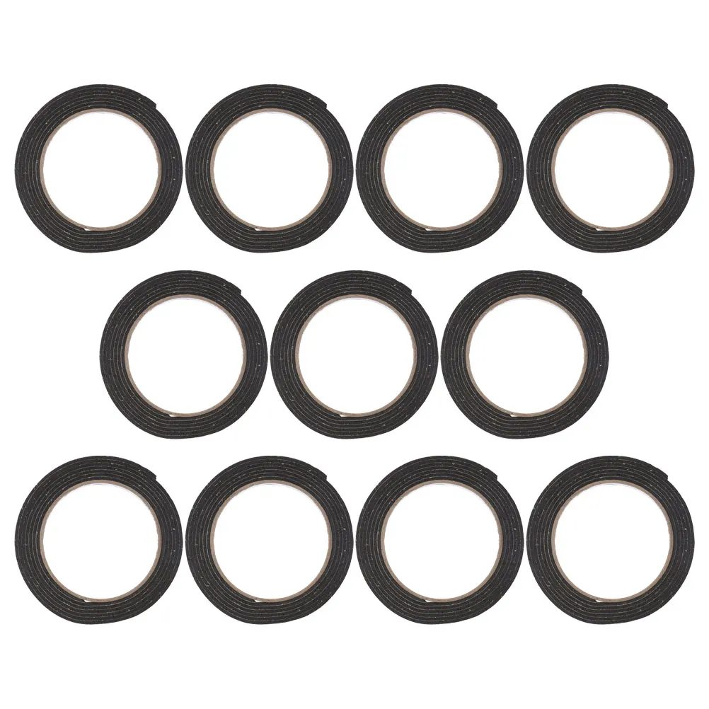 

10 шт., 10 рулонов, уплотнительная лента для газовой плиты, кухонной столешницы, уплотнительная лента, клейкая уплотнительная лента для кромок, водонепроницаемая лента для заполнения зазоров