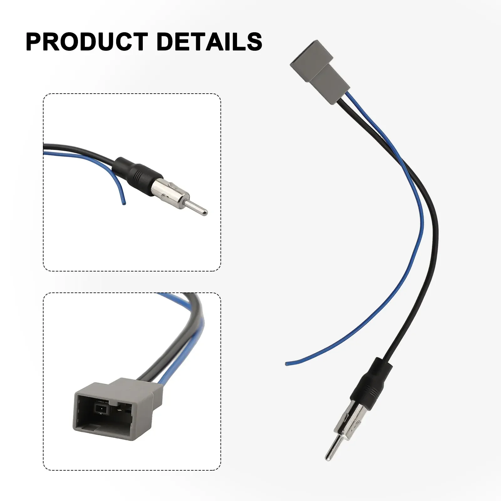 1PCS Wiring Harness Stereo Radio AM FM Antenna Cable Adapter For Honda For Civic For Mazda CX-5 CX-7 CX-9 Car Accessories