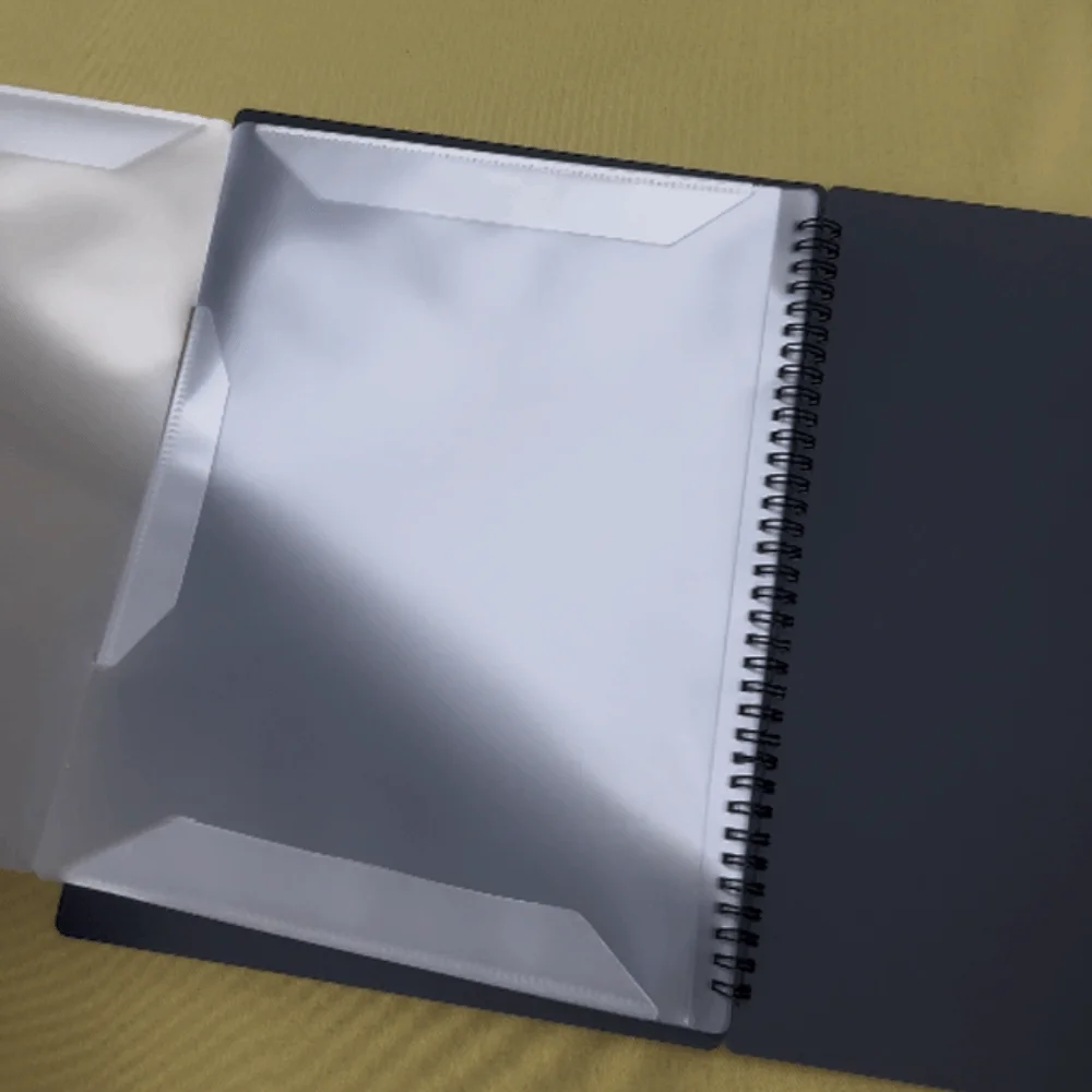 تصميم صفحة متصلة مجلد نقاط الموسيقى متعدد الطبقات 40 جيوب قابل للكتابة مجلد نقاط موسيقى البيانو مرن قابل للفصل #2