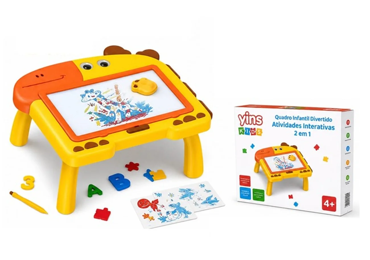 子供向けの楽しいインタラクティブなアクティビティボード、2-in-1、yinskids製。
