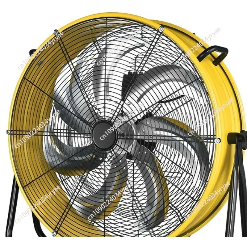 20-inch industrial drum fan, 3-speed adjustable powerful blower and exhaust ventilation equipment