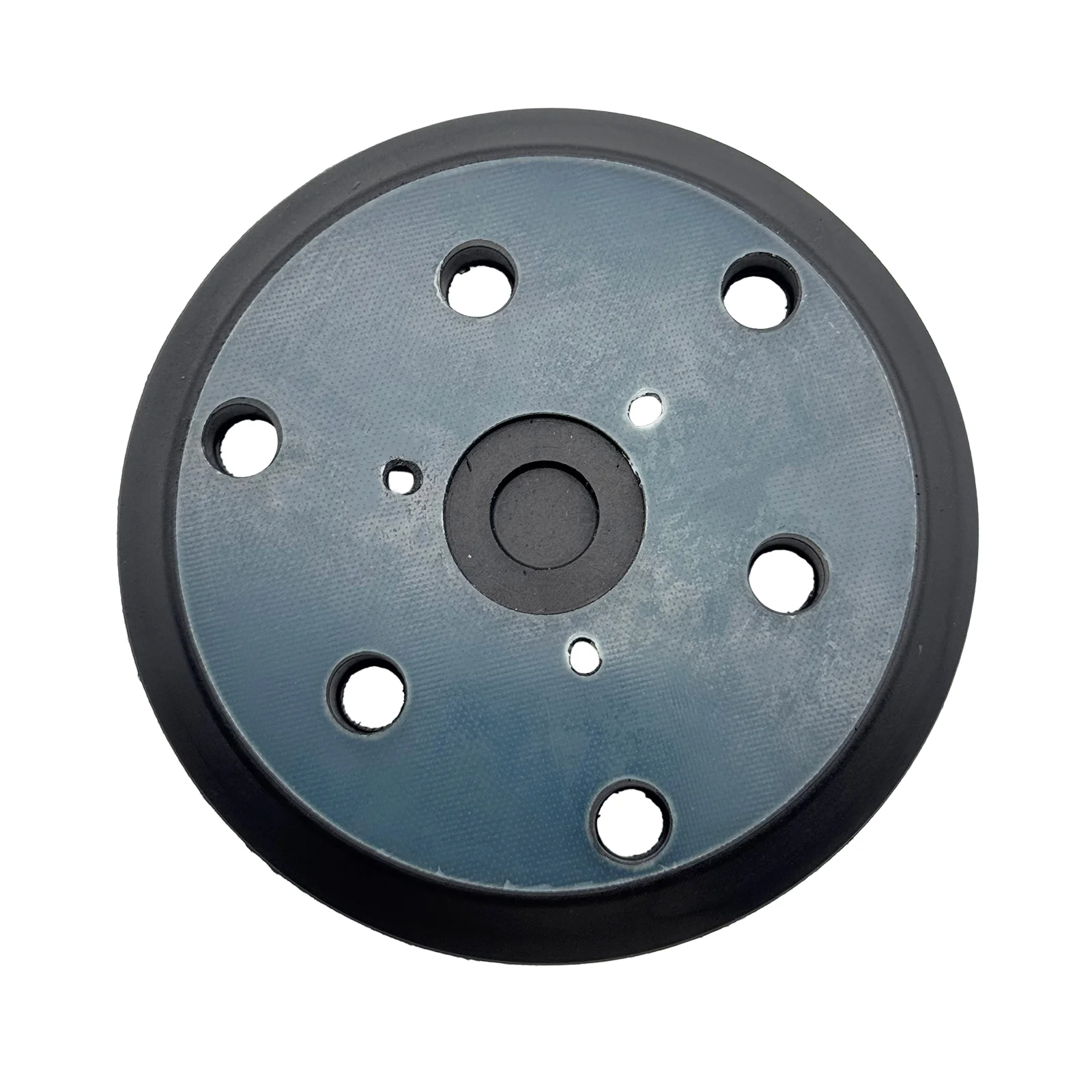 5-дюймовая шлифовальная подушечка на липучке, 6 отверстий, опорная пластина для произвольных орбитальных шлифовальных машин, деревообработки