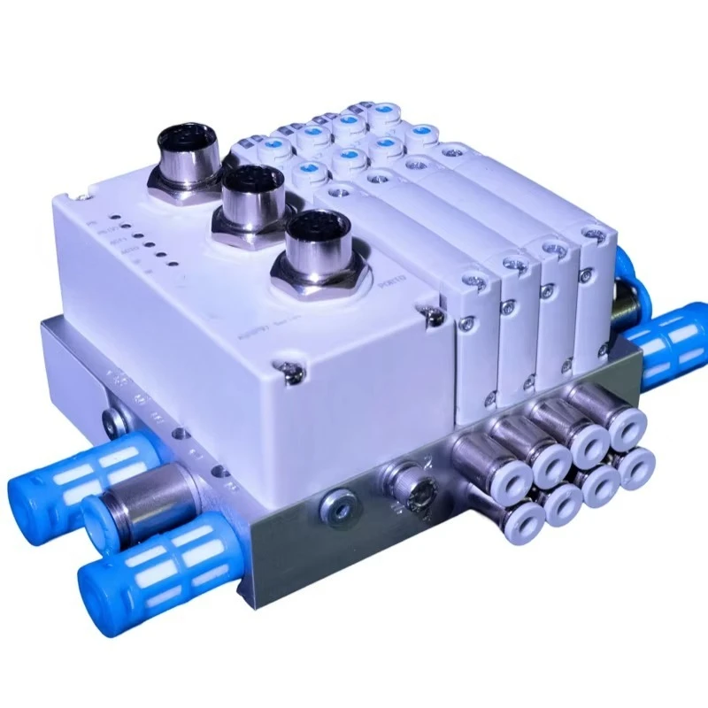 For pneumatic solenoid valve fittings flat replacement