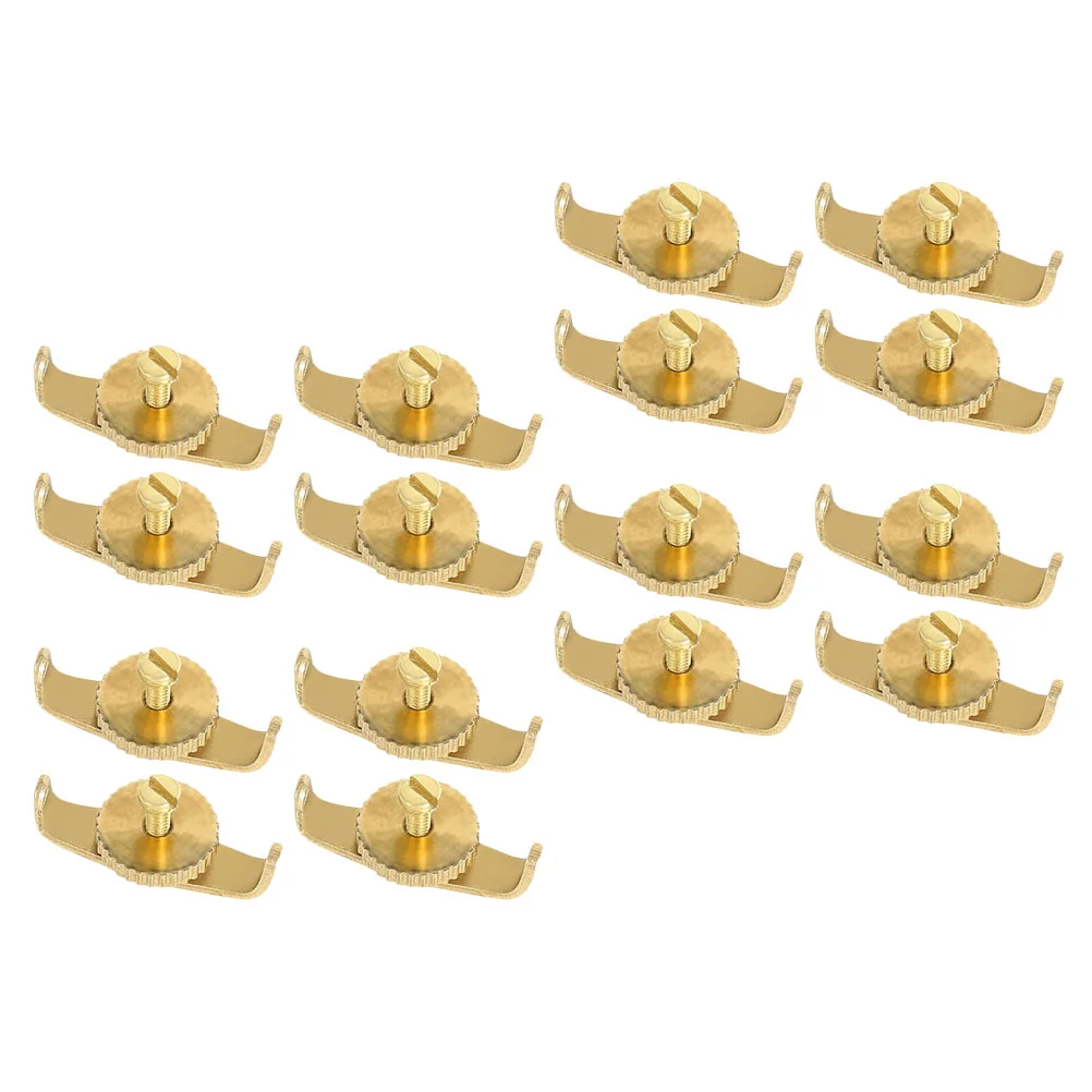 

16 PCS Erhu Replacement Accessory Fine-tuning Adjustment Tool Copper Tuner Premium