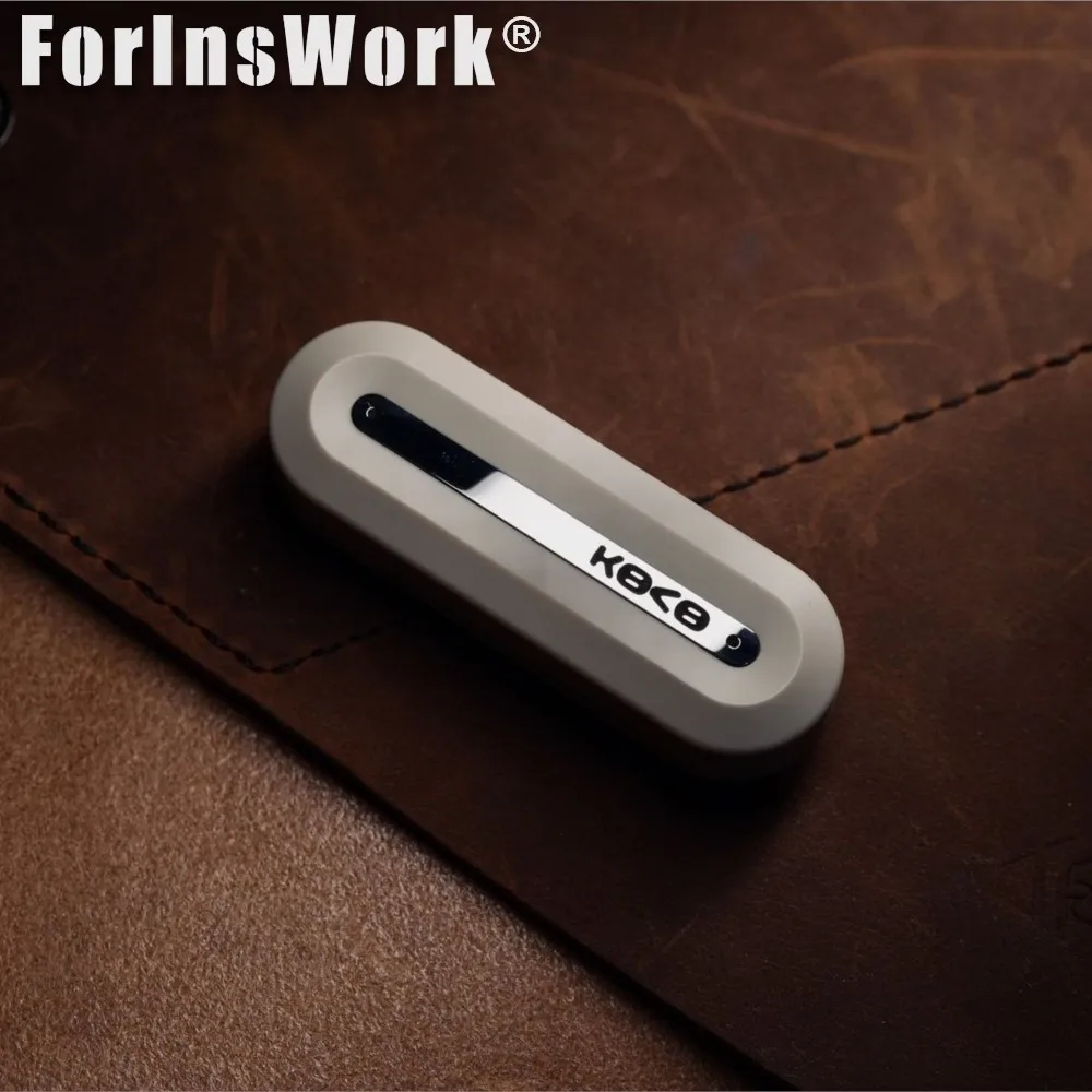 KOVO EDC 클라우드 플래시 PEEK 푸시 슬라이더 감각 장난감 피젯 토이 금속 멋진 사무용품