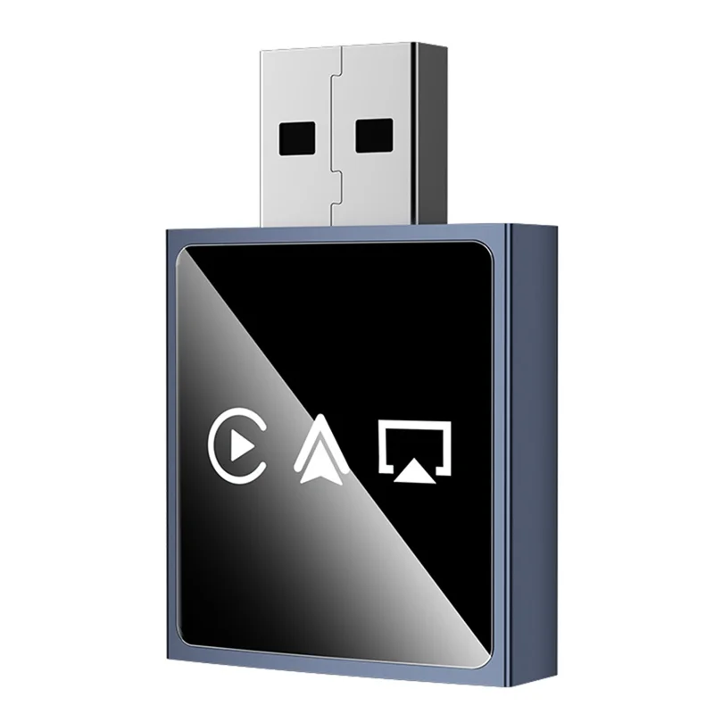 FFYY-Wireless Carplay Adapter 3 In 1 USB Dongle Smart Android Auto Airplay Wired Plug And Play