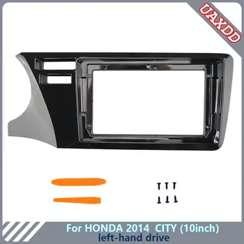 適用於2015年本田鋒範(Honda City)的10.1吋車用DVD收音機安卓系統面板,支援多媒體MP3/MP5播放,附視訊和音訊立體聲功能,包含線束和CAN總線介面。 8 最佳銷售 本田鋒範安卓面板 - №3