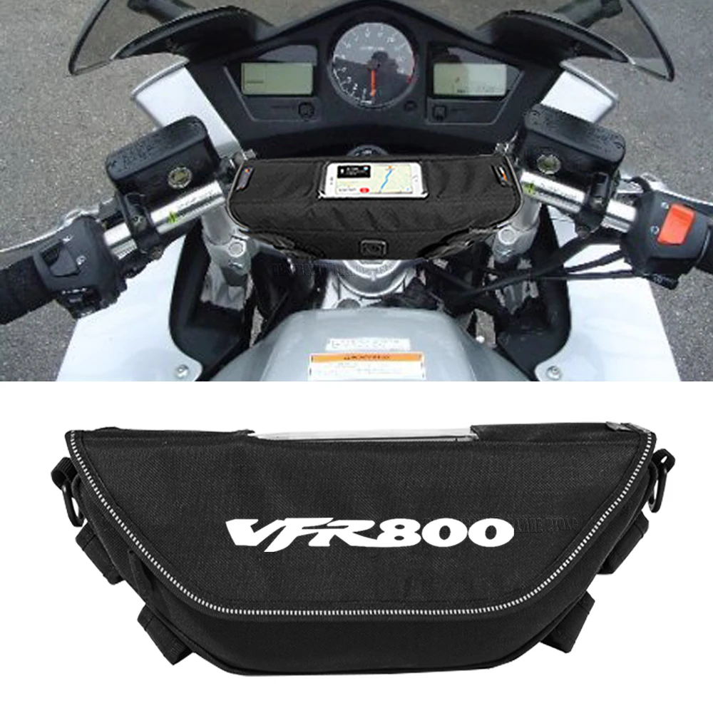 For VFR 800F 800 F 2010-2020 2013 2014 2015 2016 2017 2018 2019 2022 2023 Waterproof motorcycle handlebar travel navigation bag