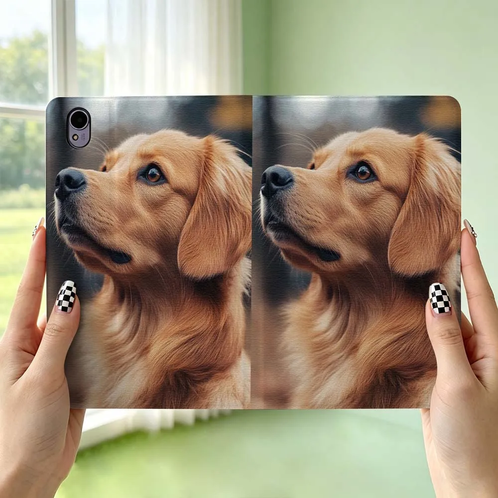 Golden Retriever For Huawei MediaPad MatePad Honor Pro V6 9 V8 X9 X 10 13.3 12.3 11 11.5 Inch Tablet Case Pen Tray