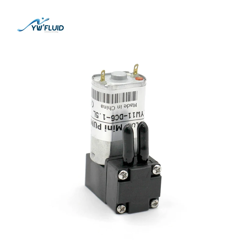 ปั๊มไดอะแฟรมวงกลมขนาดเล็ก รุ่น YW11 DC 6v 12v 24v ซีรีส์ DC